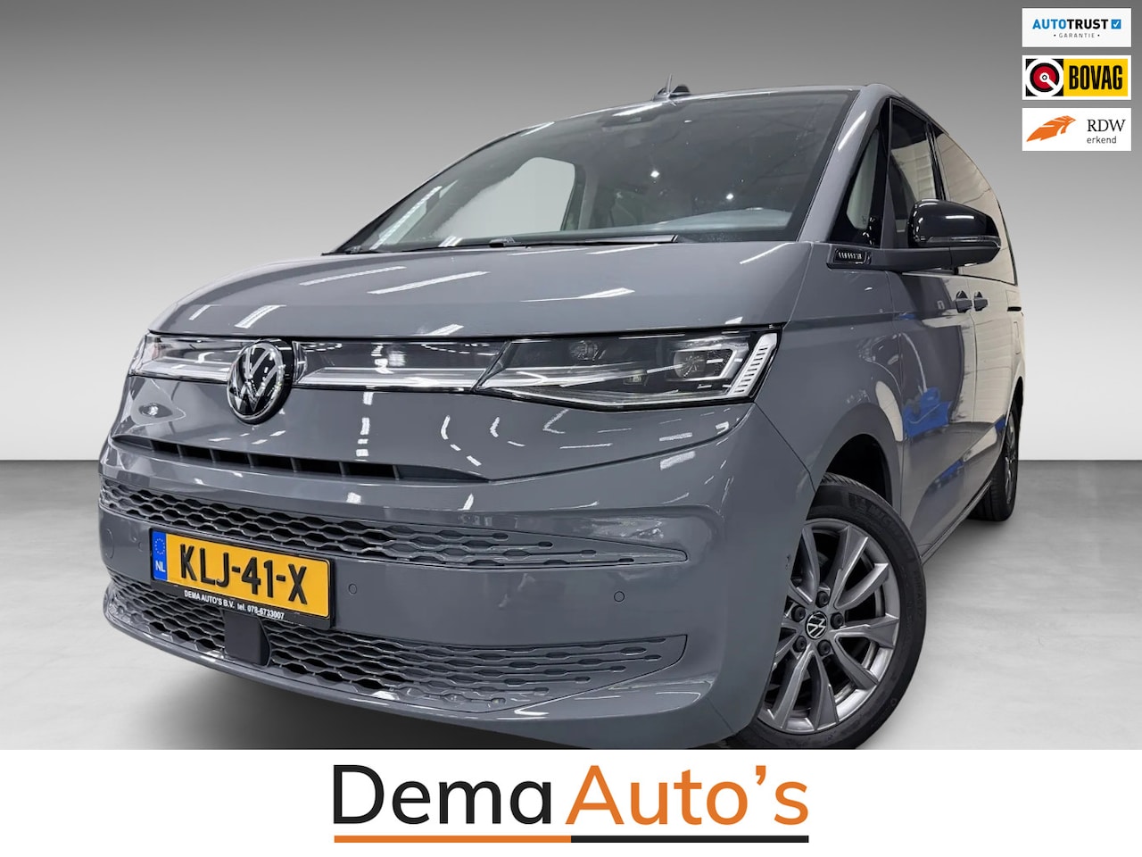 Volkswagen Multivan - 1.4 eHybrid Energetic LANG 6P SOH-TEST/PANO/NAVI/V-COCKPIT/SFEERVERL/DAB/CARPLAY/TREKHAAK/ - AutoWereld.nl