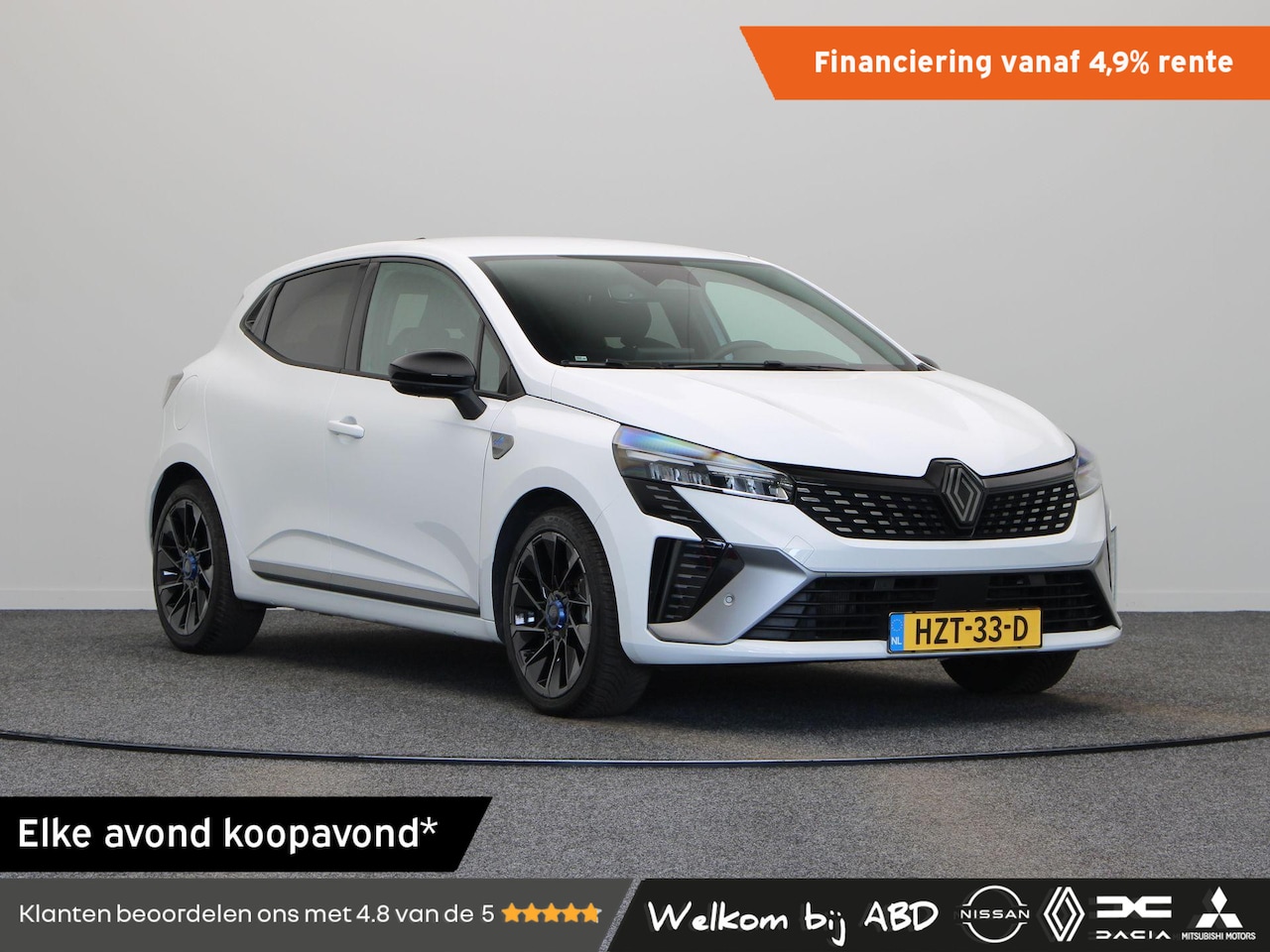 Renault Clio - 1.6 E-Tech Full Hybrid 145 esprit Alpine | Adaptive cruise control | Climate control | Spo - AutoWereld.nl
