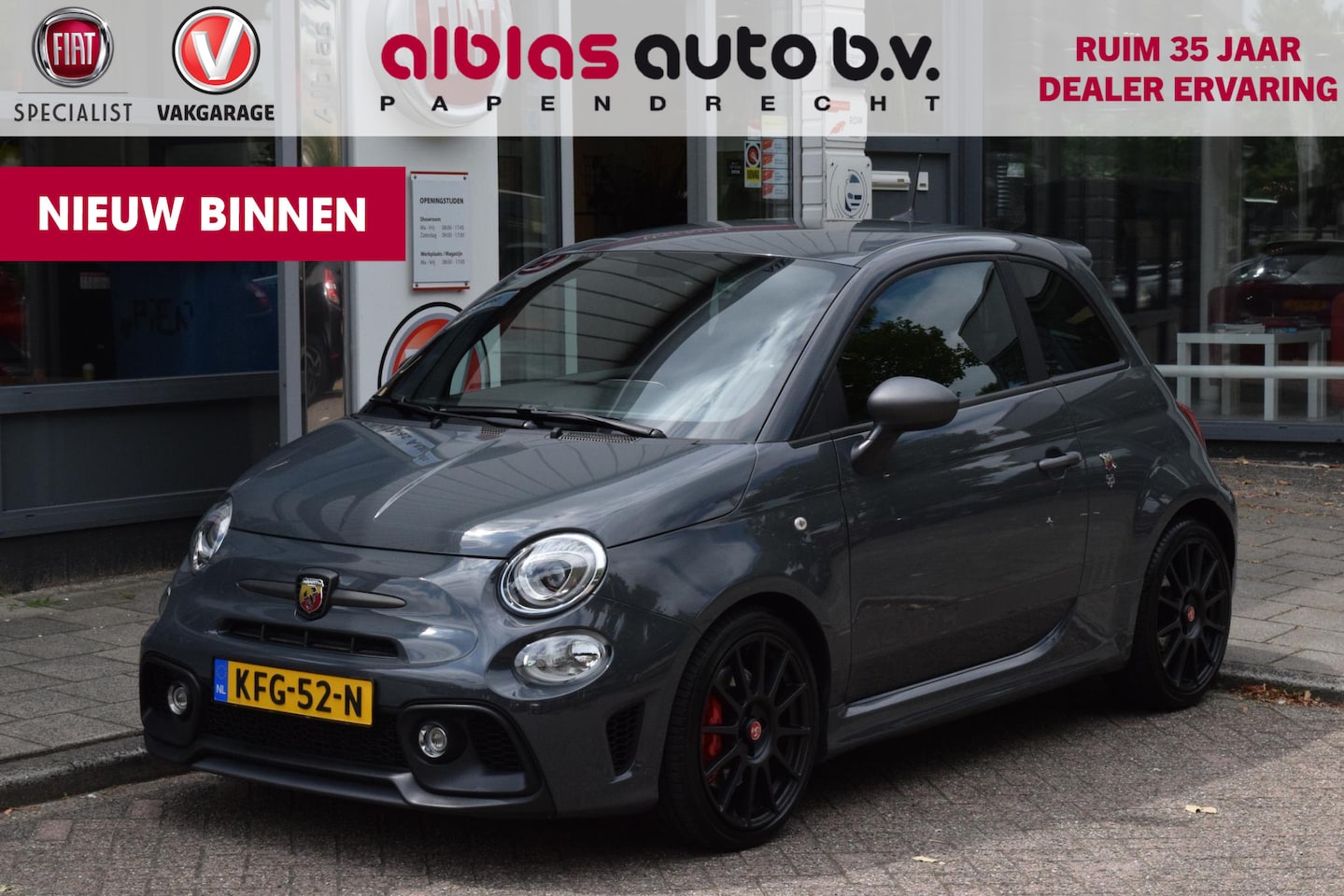 Fiat 500 Abarth - 180pk Competizione|Sabelt|Carplay - AutoWereld.nl