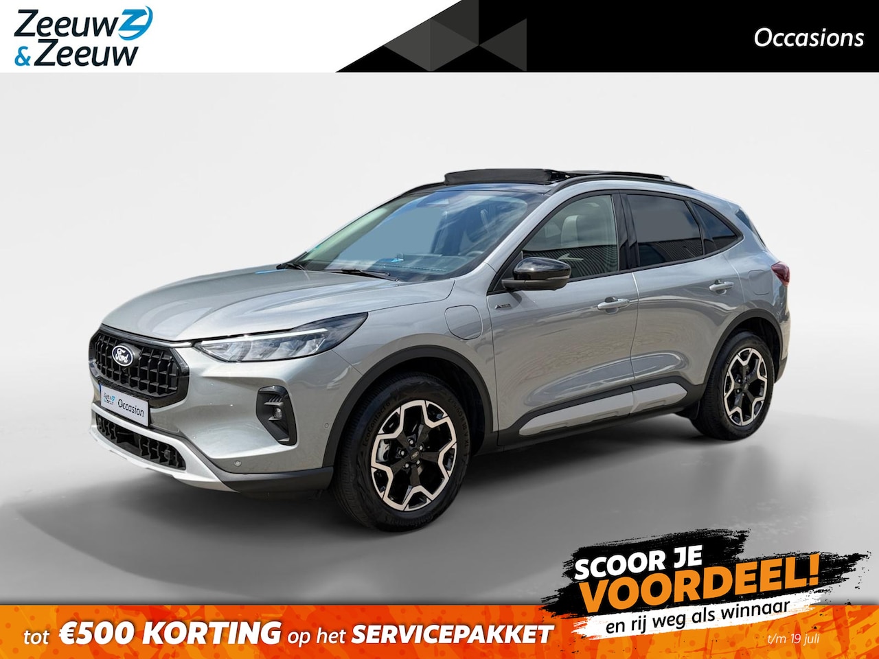 Ford Kuga - 2.5 PHEV Active X | NL auto | Automaat | Pano dak | Adapt. Cruise control | BLIS | Winter - AutoWereld.nl