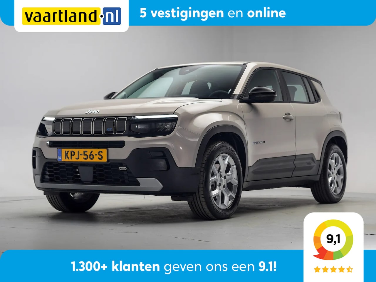Jeep Avenger - Altitude Business Pack 54 kWh [ Navi Adapt.cruise Apple/Android LED ] - AutoWereld.nl
