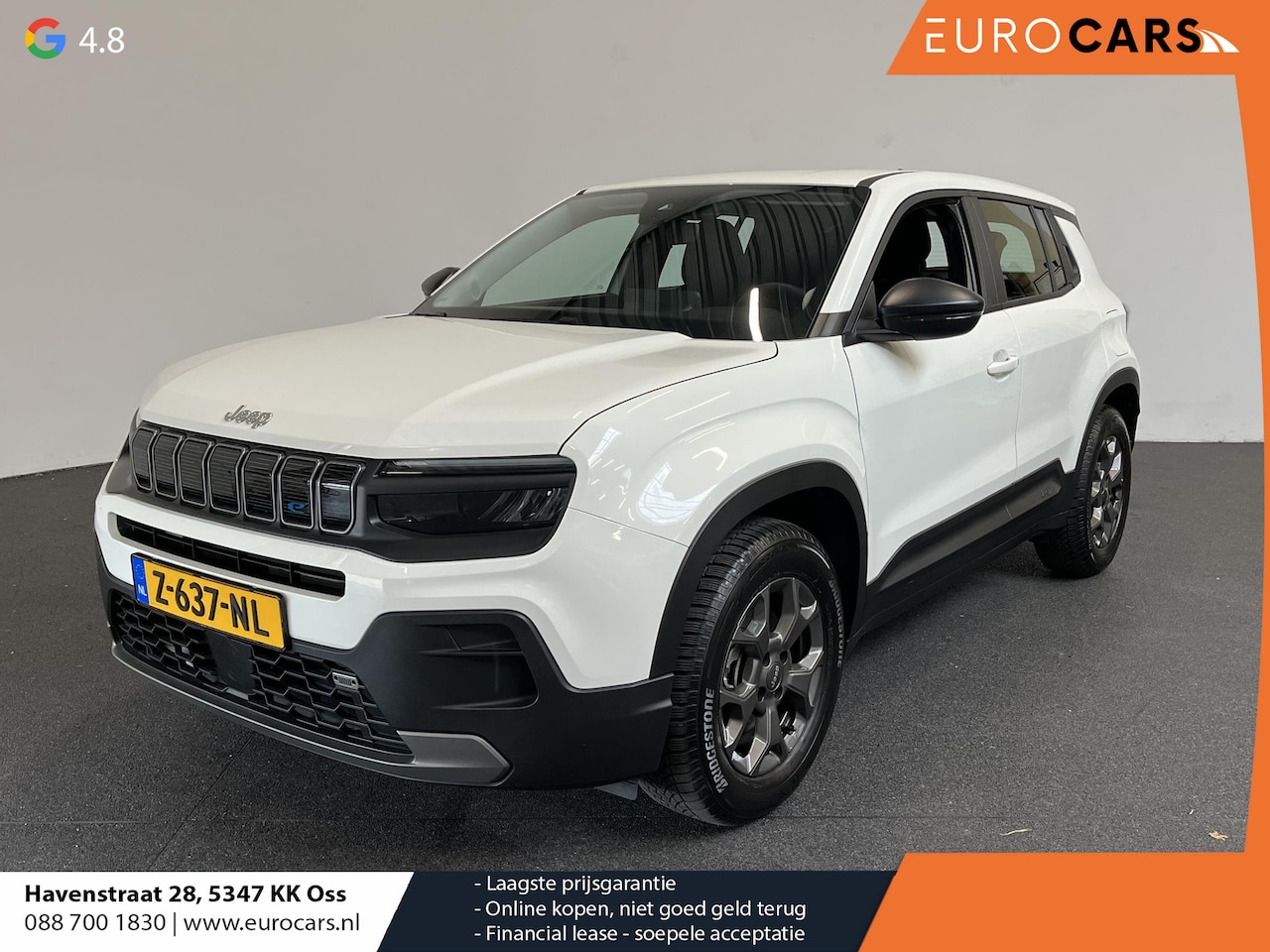 Jeep Avenger - Longitude 54 kWh Navigatie Apple Carplay/ Android Auto Parkeersensor achter Cruise Control - AutoWereld.nl