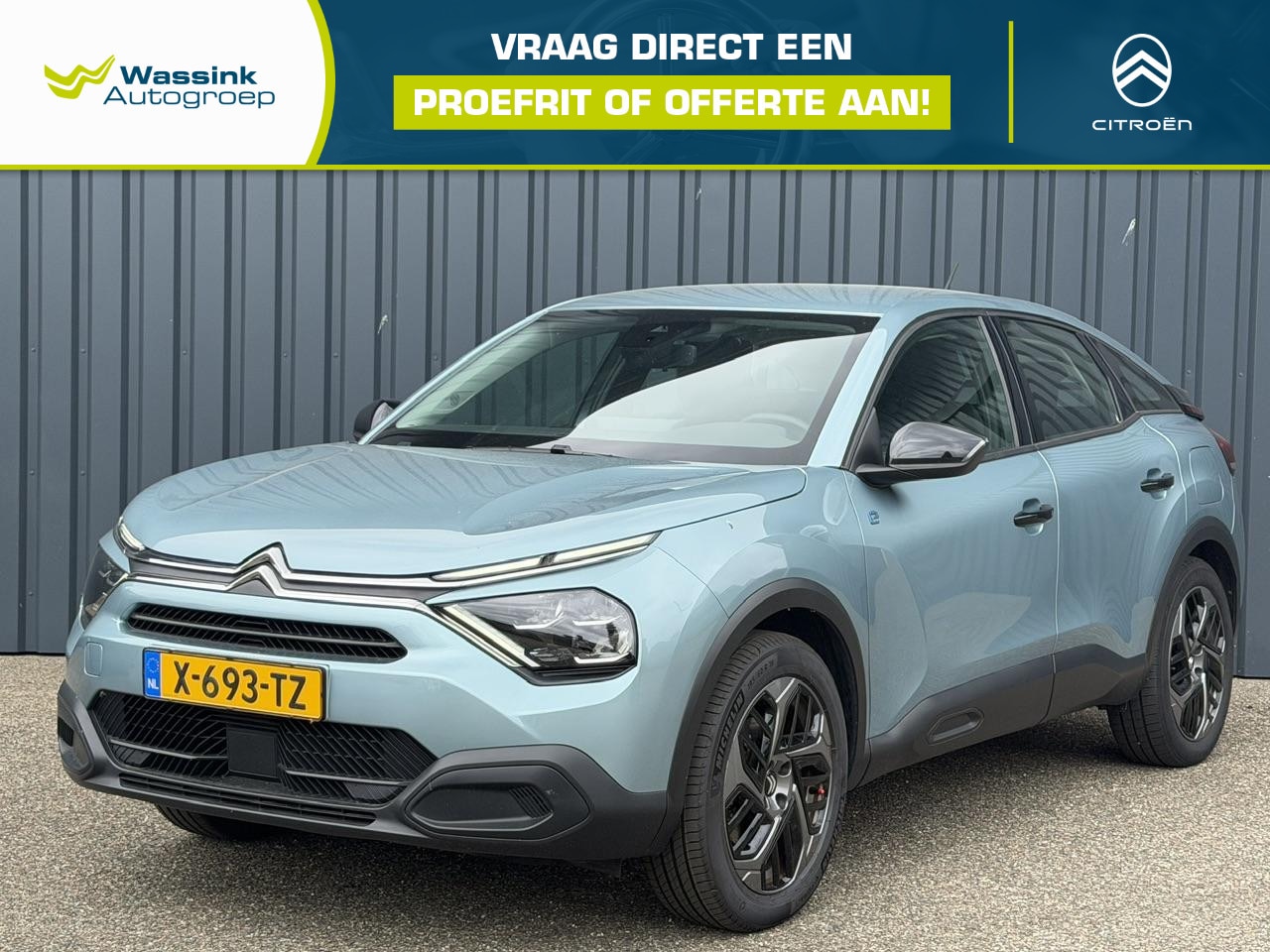 Citroën Ë-C4 - You 50 kWh | Apple CarPlay | Android Auto | Parkeersensoren | Camera | Cruise Control | Cl - AutoWereld.nl