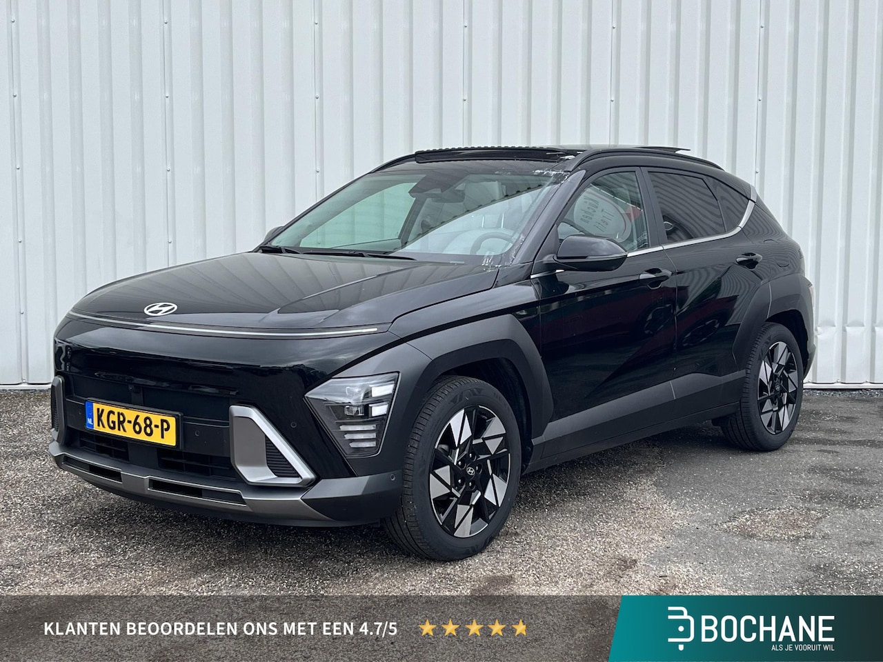 Hyundai Kona - 1.6 GDI HEV Premium Sky | Schuif-kanteldak | Leder | 360 Graden Camera | Stoelverwarming e - AutoWereld.nl
