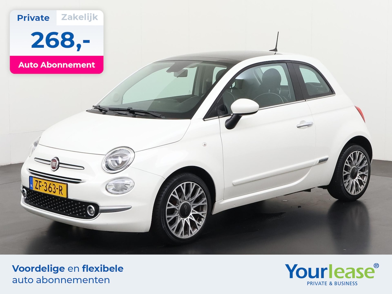 Fiat 500 - 0.9 TwinAir Turbo Collezione | All-in 268,- Private Lease | Direct uit voorraad - AutoWereld.nl