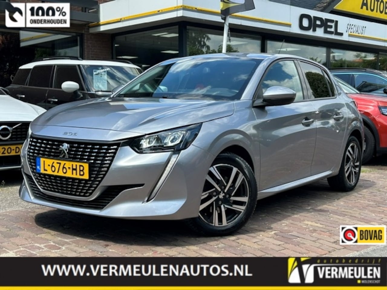 Peugeot 208 - 1.2 PureTech 100PK Allure + 16"/ Navi/ Clima/ Cruise/ CarPlay/ NL auto - AutoWereld.nl