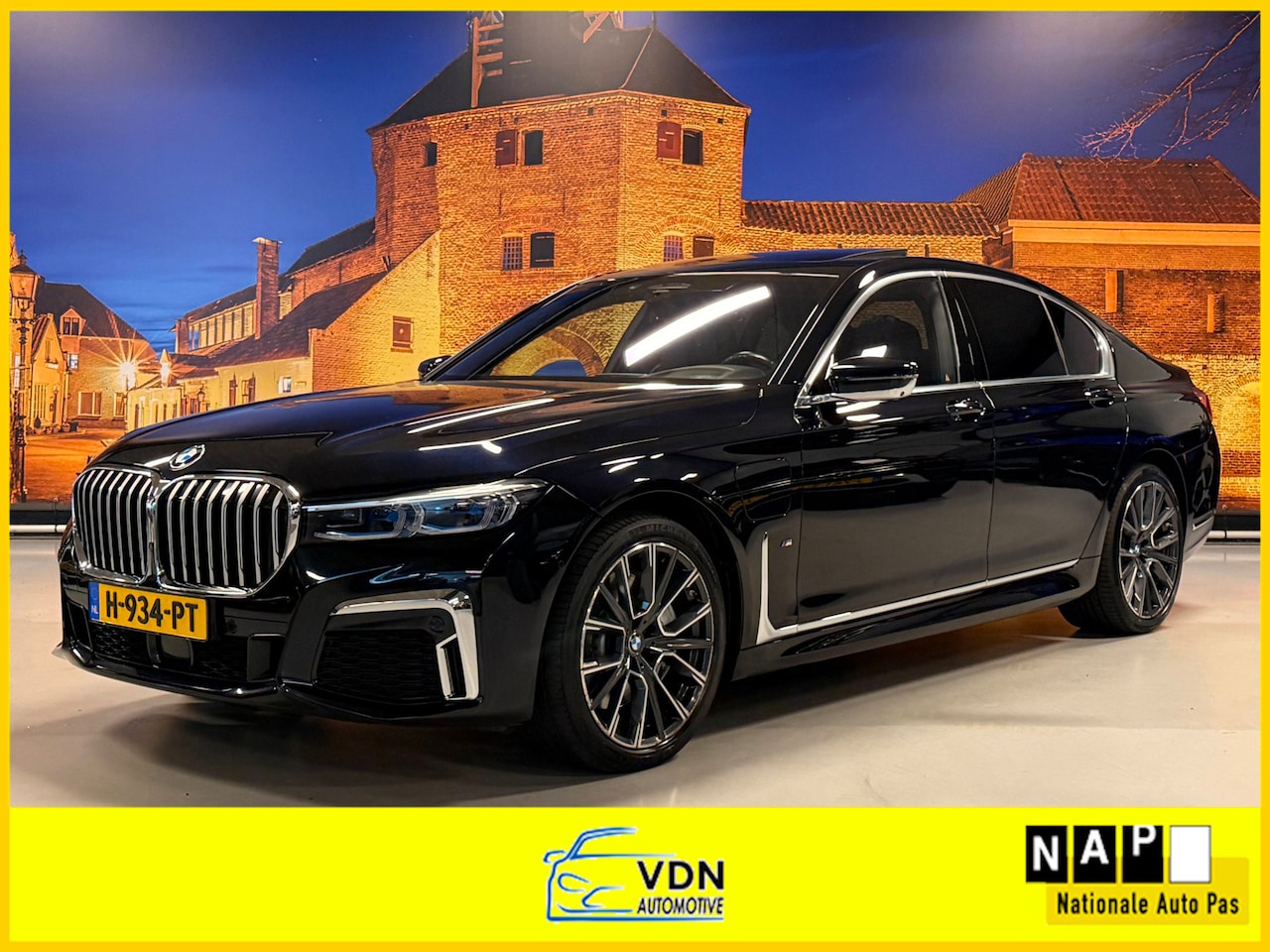 BMW 7-serie - 745e M-Sport High Exe Schuifdak Laser HUD Harman Kardon - AutoWereld.nl