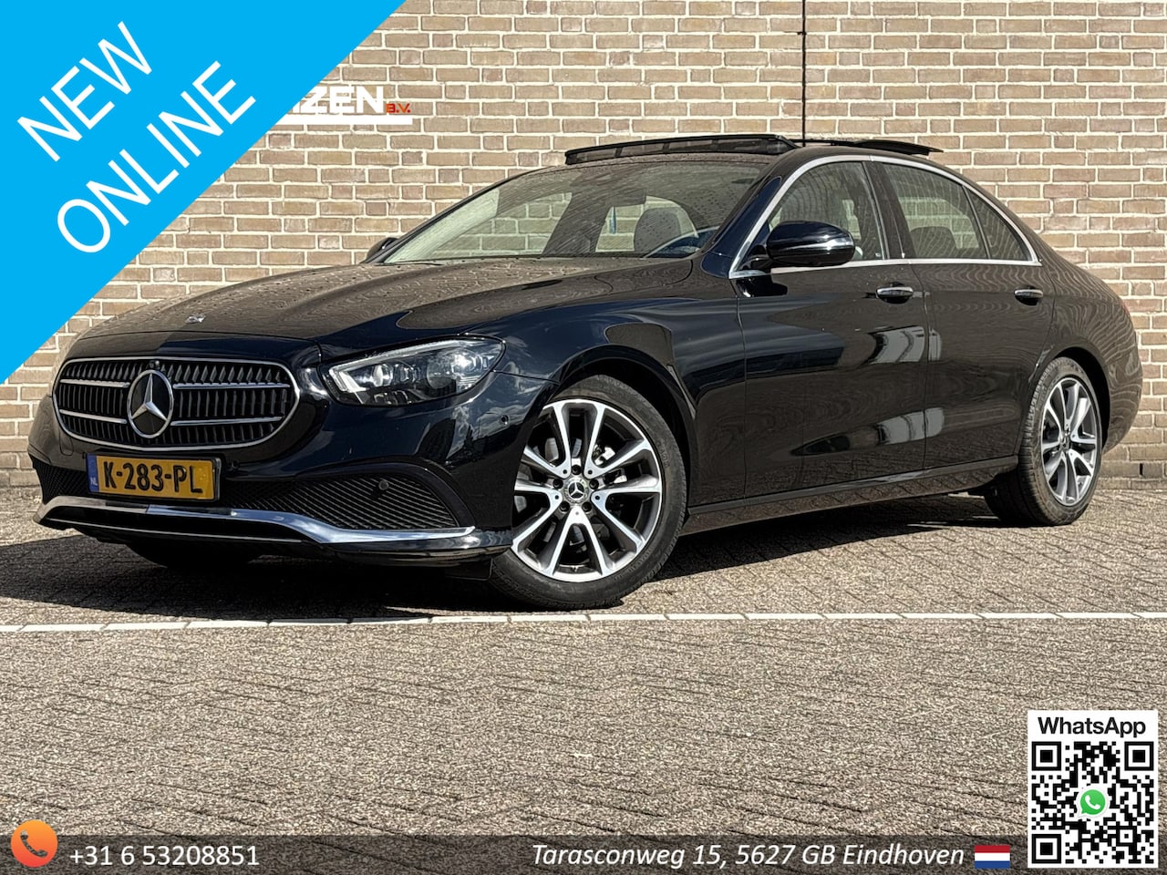 Mercedes-Benz E-klasse - 200 d Business Solution Luxury | € 18.950,- NETTO! | Leder | Pano | Burmester | Climate | - AutoWereld.nl