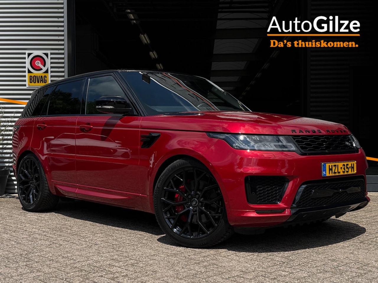 Land Rover Range Rover Sport - 2.0 P400e HSE Dynamic l Firenze Red l Pano l Dealeronderhouden - AutoWereld.nl