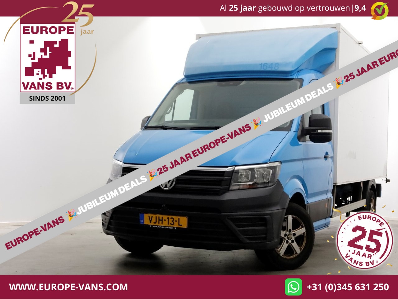 Volkswagen Crafter - 35 2.0 TDI E6 Bakwagen met achterdeuren 2-Persoons 02-2021 - AutoWereld.nl