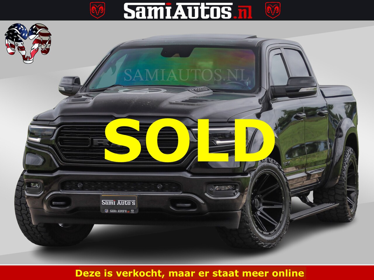 Dodge Ram Pick Up - HULK WIDE BODY KIT | HEMI 5.7 V8 402PK | MEEST DIKKE EN VOLLE UITVOERING | CREW CAB | DUBB - AutoWereld.nl