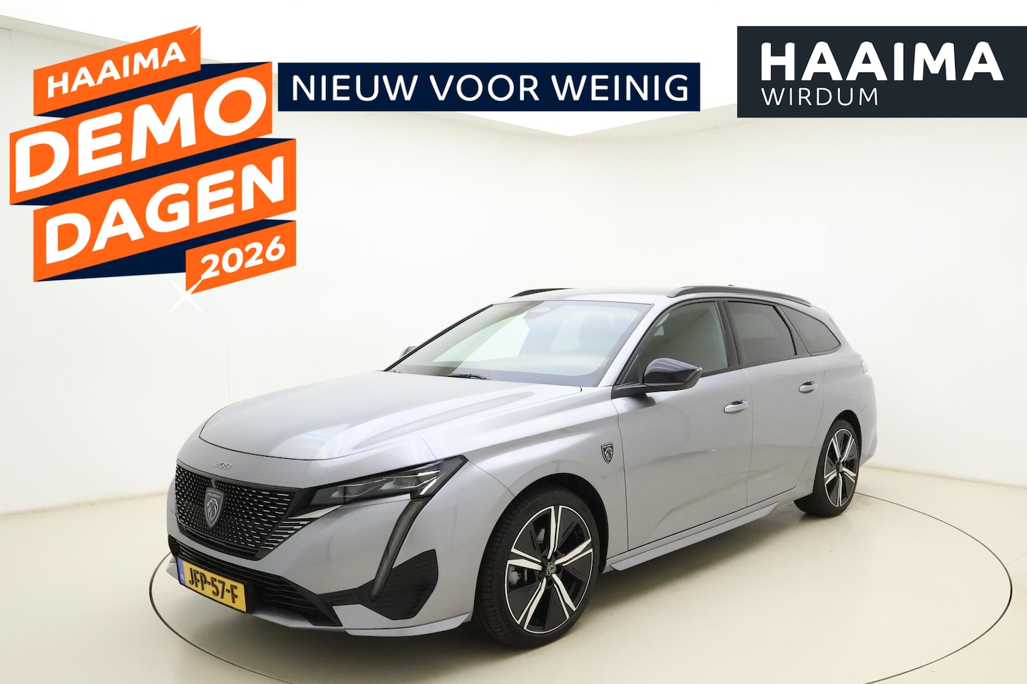 Peugeot 308 SW - 1.2T 130pk Automaat GT | DEMO | Adaptive Cruise Control | Camera | Matrix LED | Keyless En - AutoWereld.nl