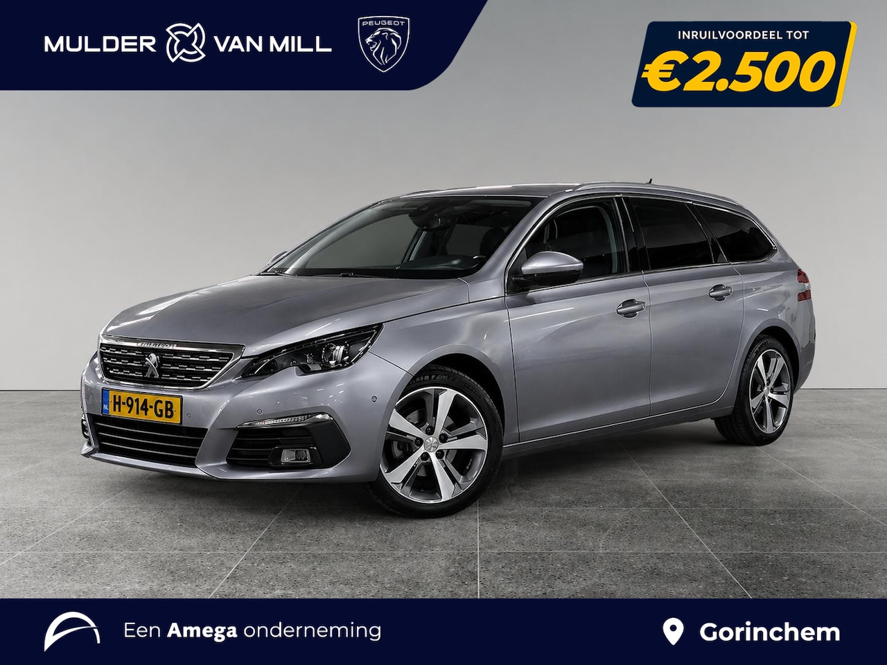 Peugeot 308 SW - GT-line 1.2 Turbo 130pk | STOELVERW. | 180° CAMERA | NAVI | KEYLESS ENTRY | DODEHOEKBEW. | - AutoWereld.nl