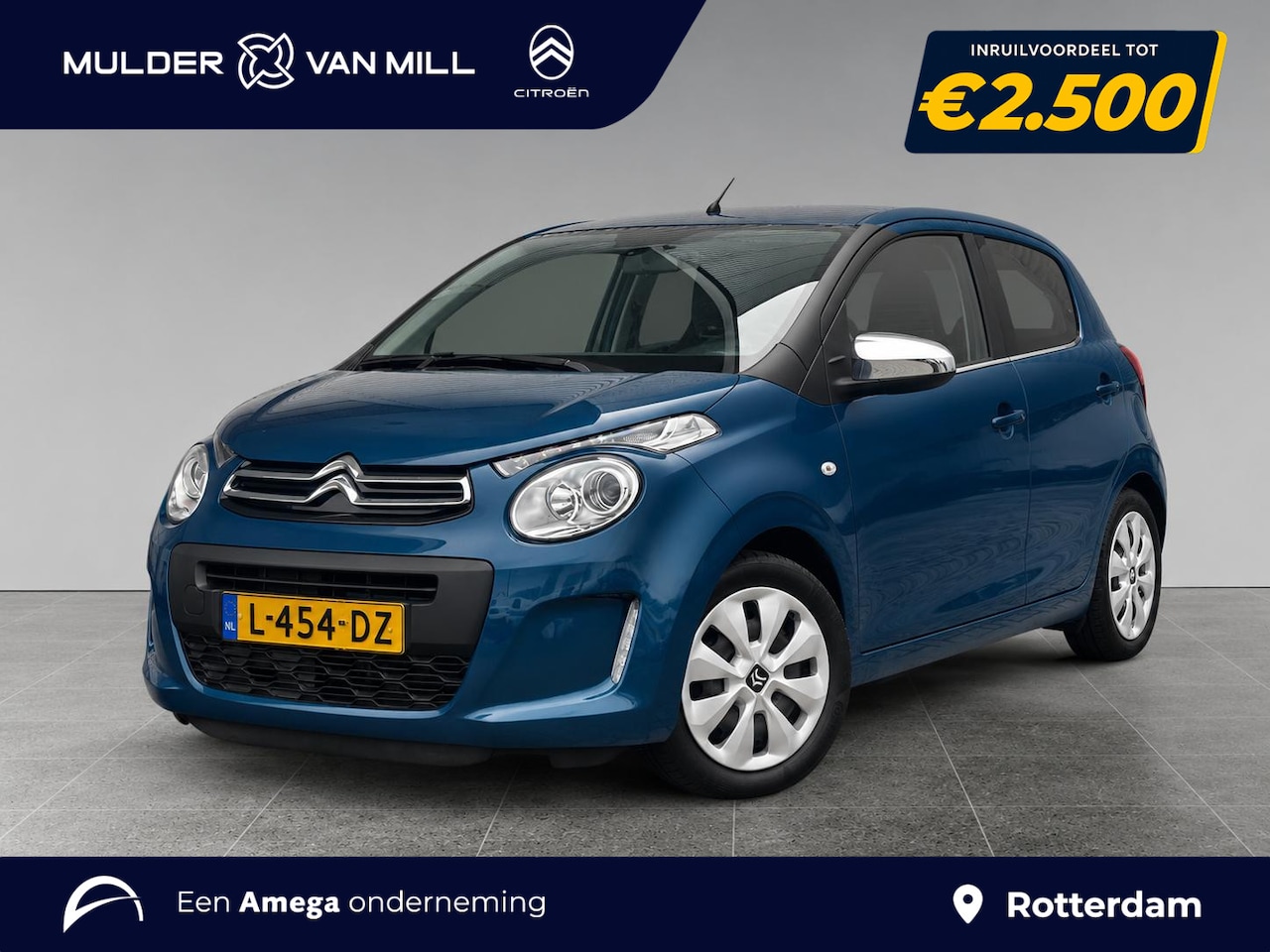 Citroën C1 - 5-deurs Feel 1.0 e-VTi 72pk | APPLE CARPLAY / ANDROID AUTO | CAMERA | EXTRA GETINT RAMEN | - AutoWereld.nl