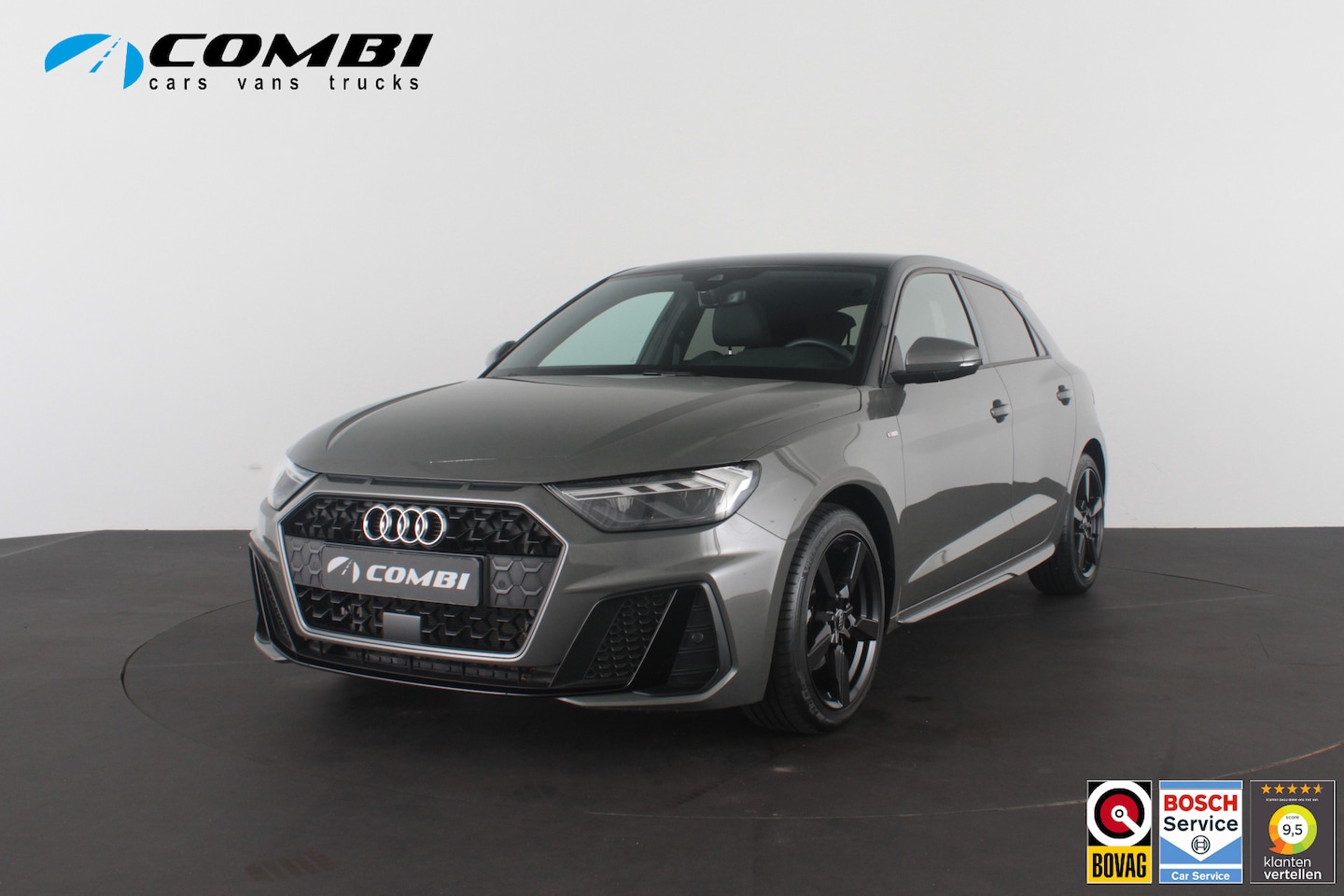 Audi A1 Sportback - 30 TFSI S line > 116pk/Chronos Gray en zwart dak/17inch/stoelverwarming - AutoWereld.nl