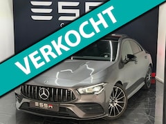Mercedes-Benz CLA-Klasse - 200 AMG Edition Pano Dodehoek Camera Sfeerver 19"