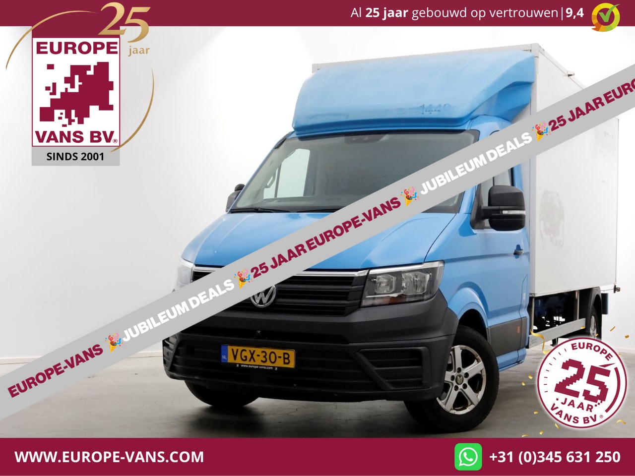 Volkswagen Crafter - 35 2.0 TDI E6 Bakwagen met achterdeuren 2-Persoons 09-2020 - AutoWereld.nl