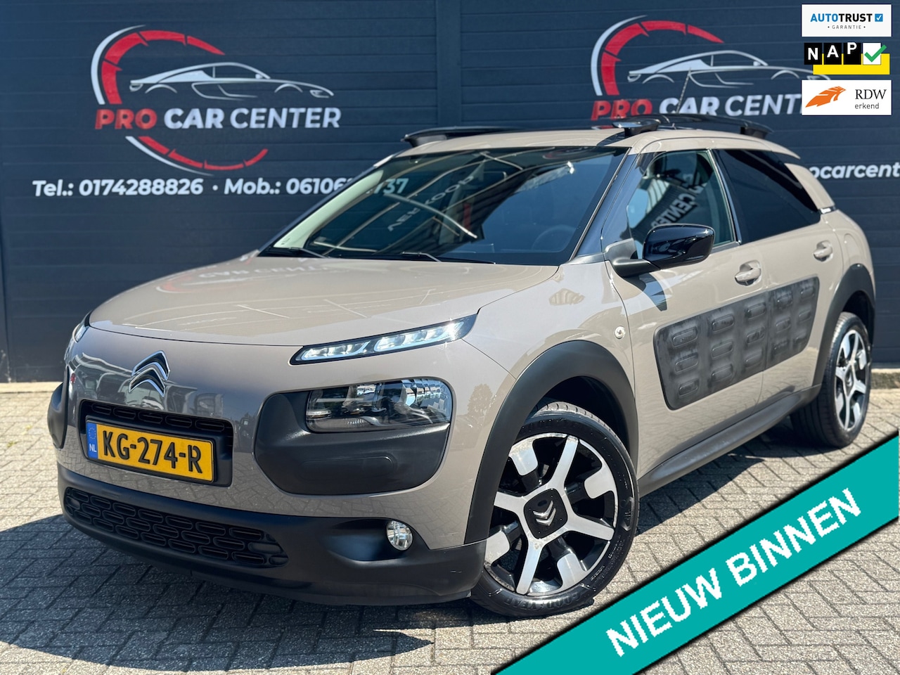 Citroën C4 Cactus - 1.2 PureTech Rip Curl PANO | CLIMATE | CRUISE | CAM | PDC | 2e EIGENAAR | NAVI | EL.RAMEN - AutoWereld.nl