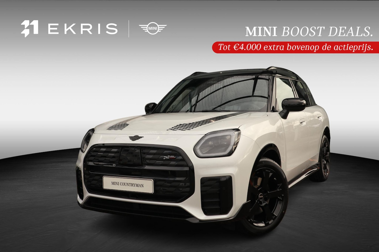 MINI Countryman - E John Cooper Works Uitvoering | Pakket M | Harman Kardon | Trekhaak | Panoramadak - AutoWereld.nl