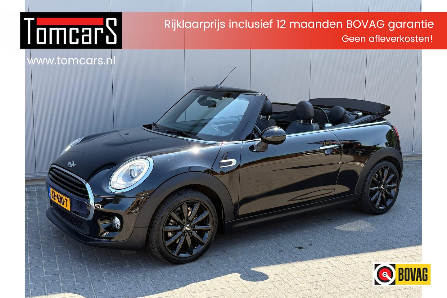 MINI Cabrio - 1.5i 136PK Cooper Chili Serious Business Cabrio/ Parkeersensoren/ Navigatie - AutoWereld.nl