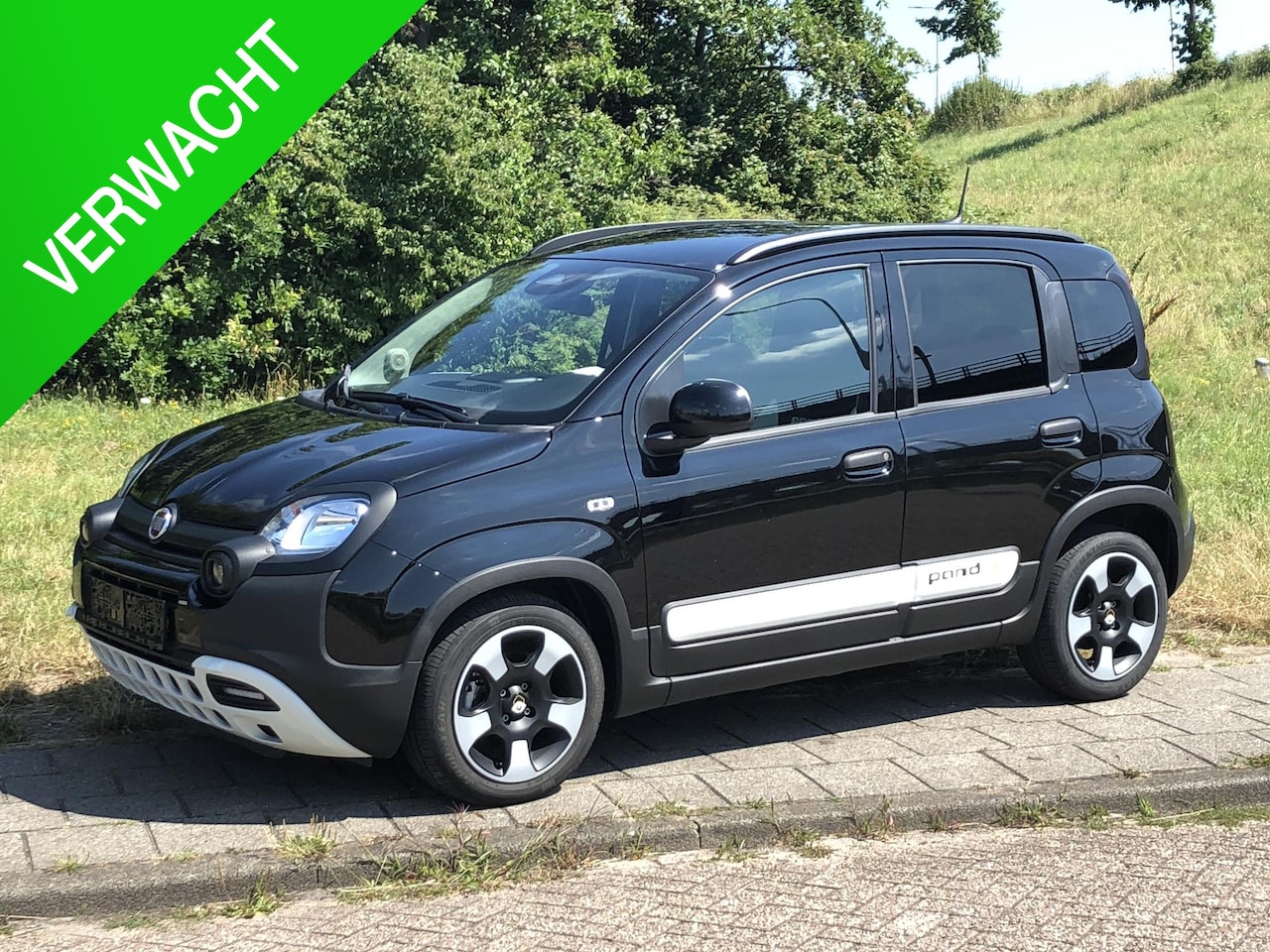 Fiat Panda - 1.0 Hybrid Pandina AIRCO|APPLE/ANDROID|PDC|DAB|CRUISE CONTROL - AutoWereld.nl