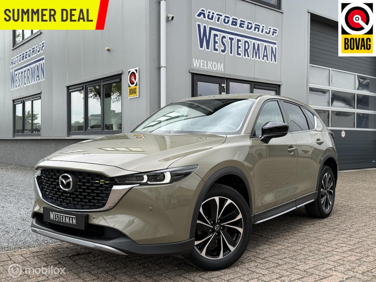 Mazda CX-5 - 2.0 SkyActiv-G 165 Newground Led 360ºCam Stoelverw. Keyless Carplay 19"Lmv etc. - AutoWereld.nl