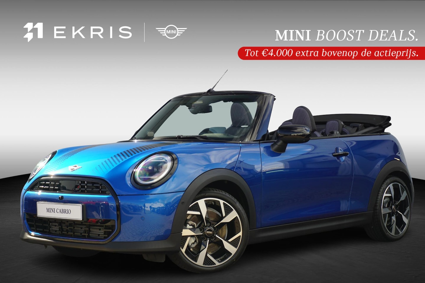 MINI Cabrio - Cooper C | Classic Trim | Pakket L | Harman Kardon | Driving Assistant Plus | Parking Assi - AutoWereld.nl