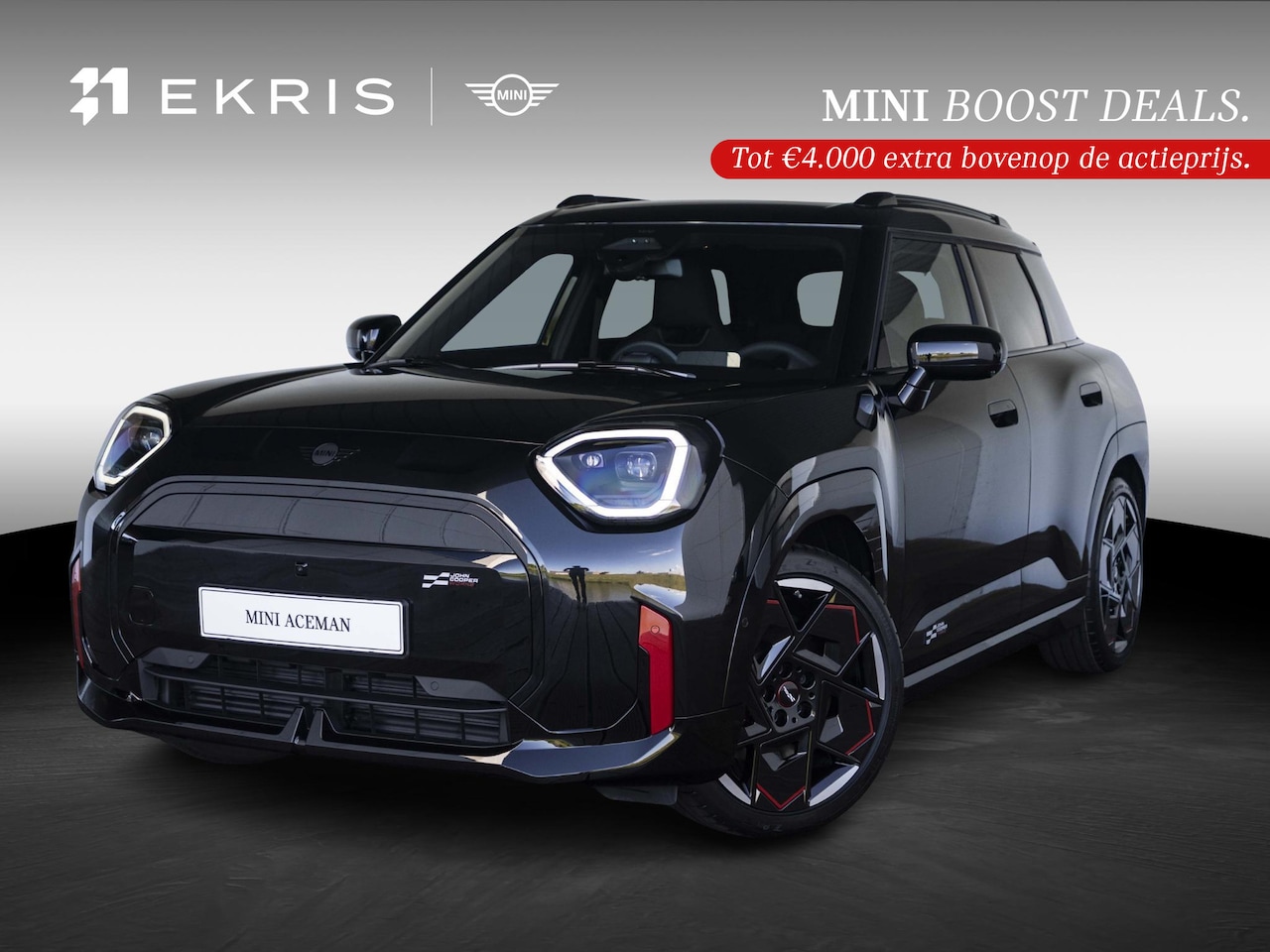 MINI Aceman - E JCW John Cooper Works L-pakket 360 camera | Glazen panoramadak | Harman Kardon - AutoWereld.nl