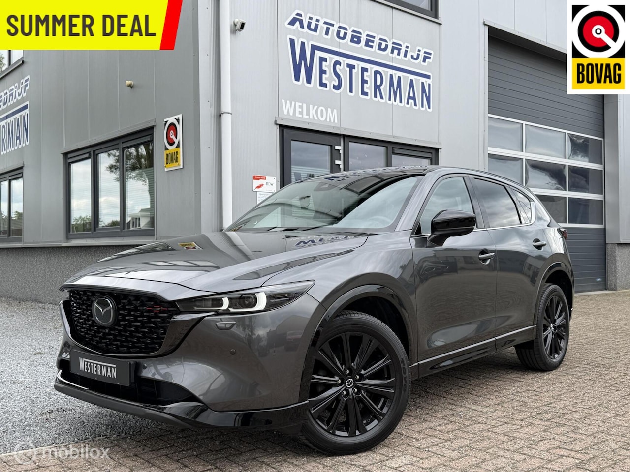 Mazda CX-5 - 2.0 SkyActiv-G 165 Homura Limited Acc 360ºCam BOSE Stoel-\stuurverw. etc. - AutoWereld.nl