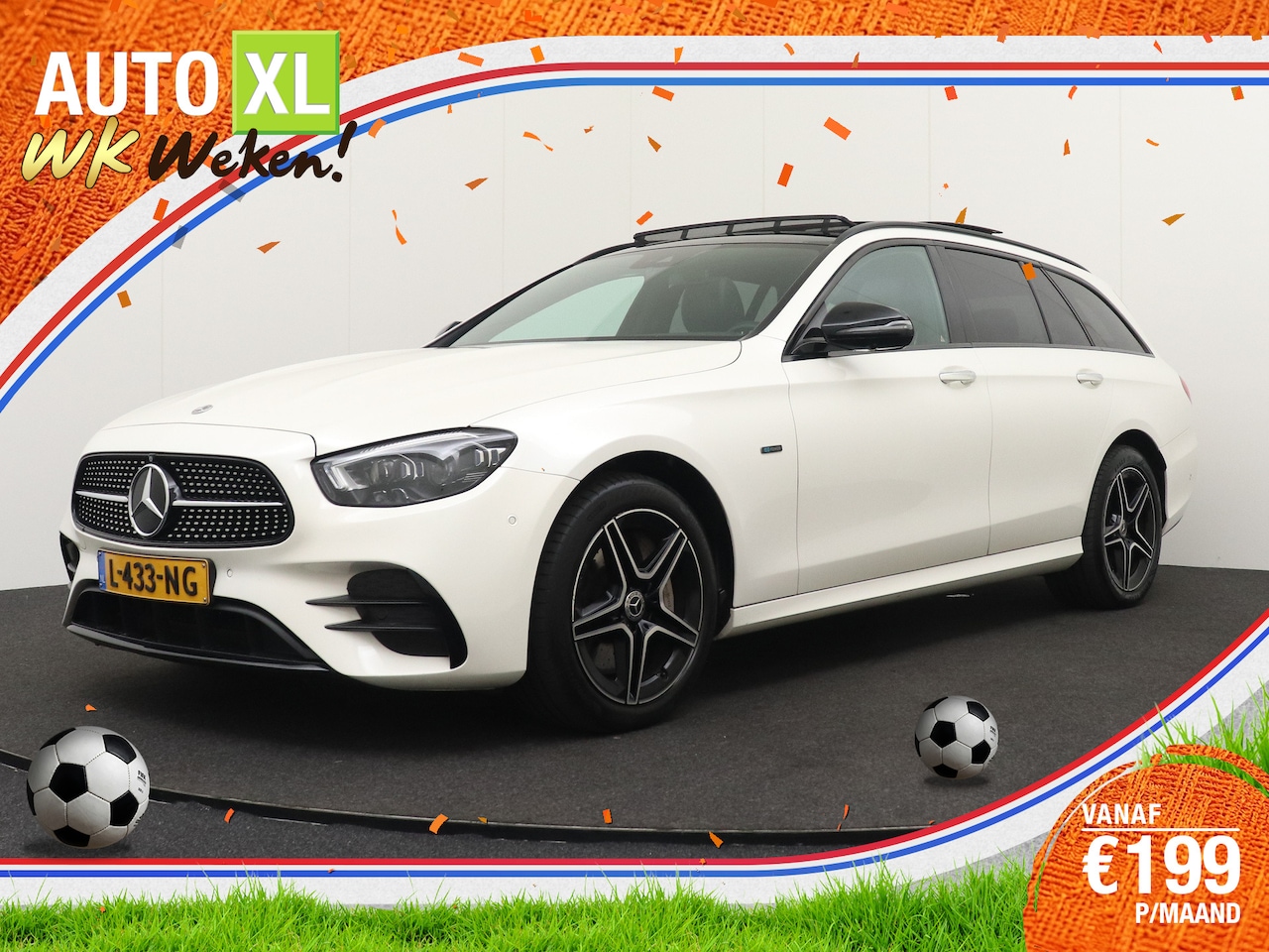 Mercedes-Benz E-klasse Estate - 300e AMG Night-Pack Pano-dak Memory Burmester - AutoWereld.nl