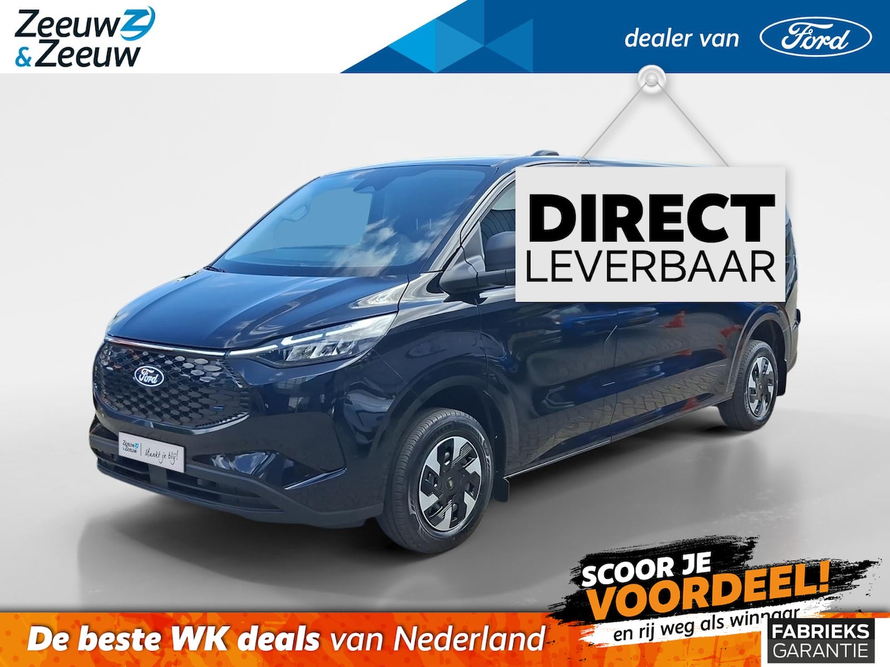 Ford E-Transit Cust. - 320 L1H1 Trend 71 kWh | Direct leverbaar | Cruise control | Navigatie via Apple Carplay & - AutoWereld.nl