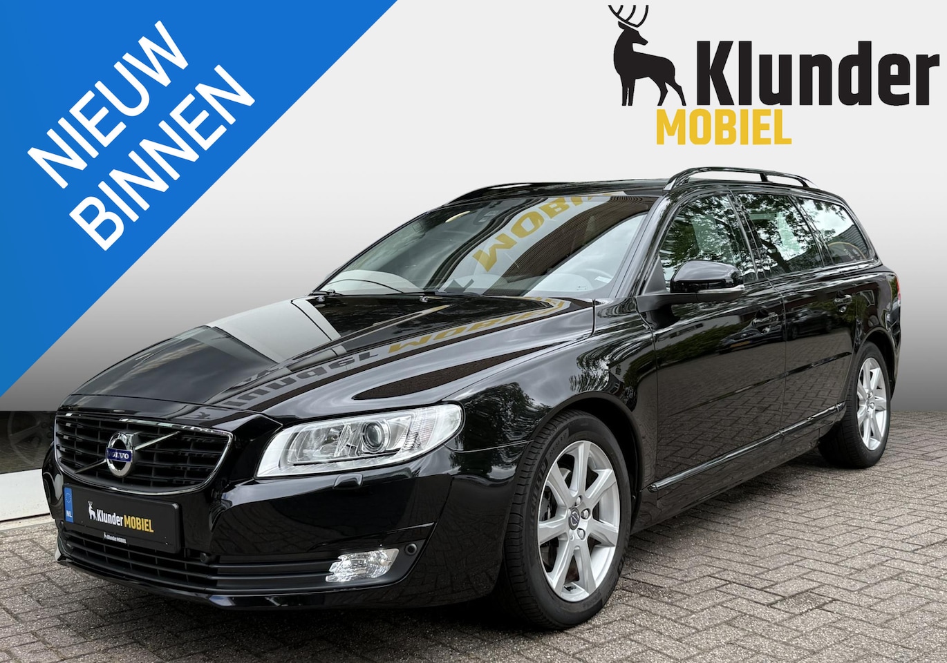 Volvo V70 - 2.0 T4 190pk Linje Svart |Leder|Navi|2e Eig.| - AutoWereld.nl