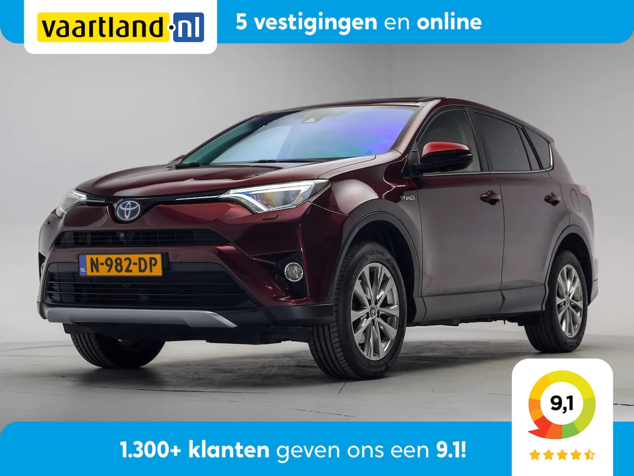 Toyota RAV4 - 2.5 Hybrid Executive [ Schuifdak Leder Adapt.cruise ] - AutoWereld.nl