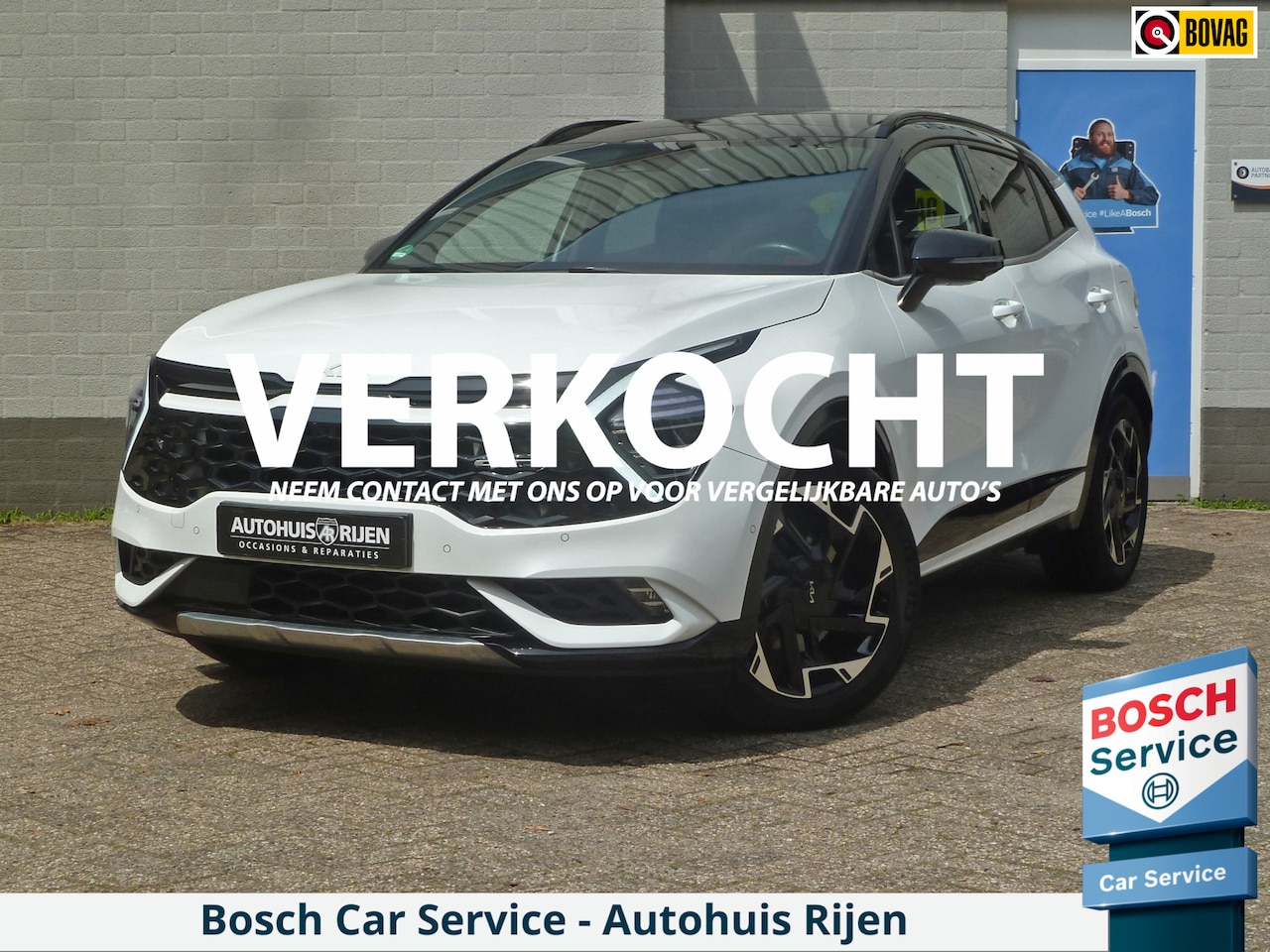 Kia Sportage - 1.6 T-GDi Plug-in Hybrid AWD GT-PlusLine|Panodak|Harman/Kardon|360-Camera|Stoelkoeling/ver - AutoWereld.nl