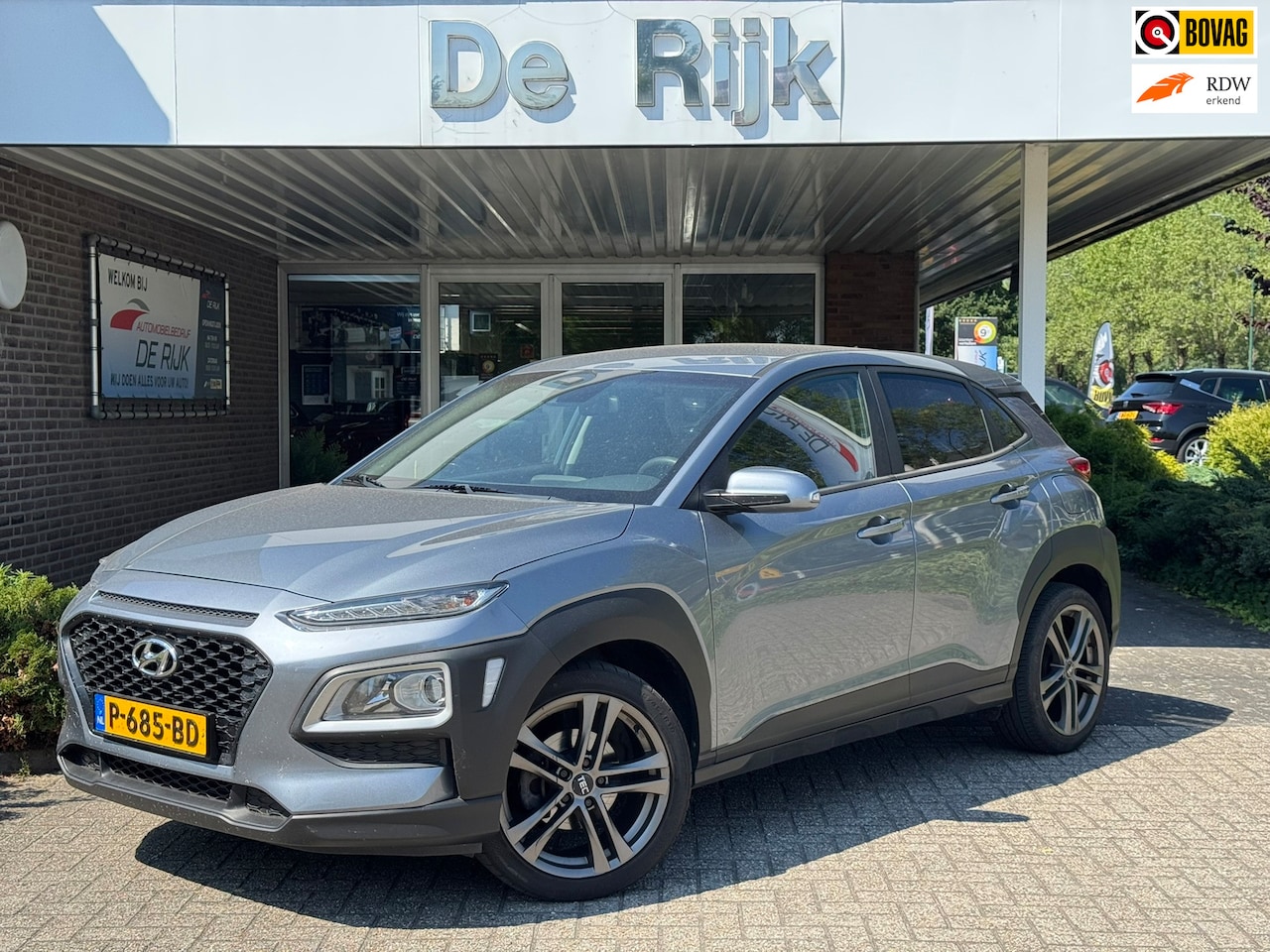 Hyundai Kona - 1.0 T-GDI Comfort | Cruise, Airco, 18'' LMV, Bluetooth, Radio, El. Ramen/Spiegels | - AutoWereld.nl