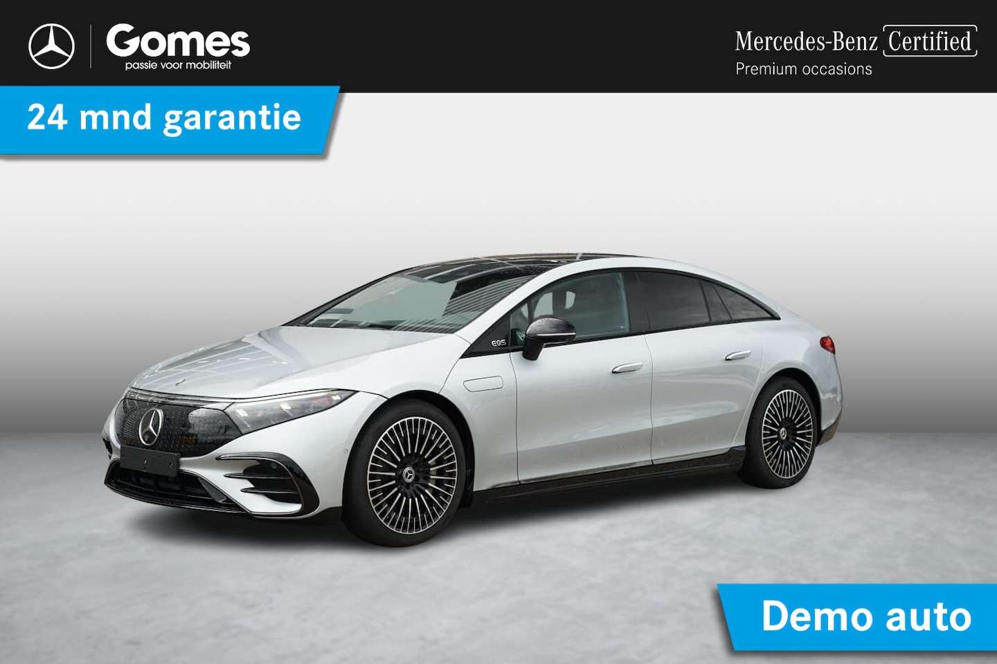Mercedes-Benz EQS - 450+ Luxury Line 108 kWh | Hyperscreen | Burmester 3D | Massage | Panoramadak | Nappa Lede - AutoWereld.nl