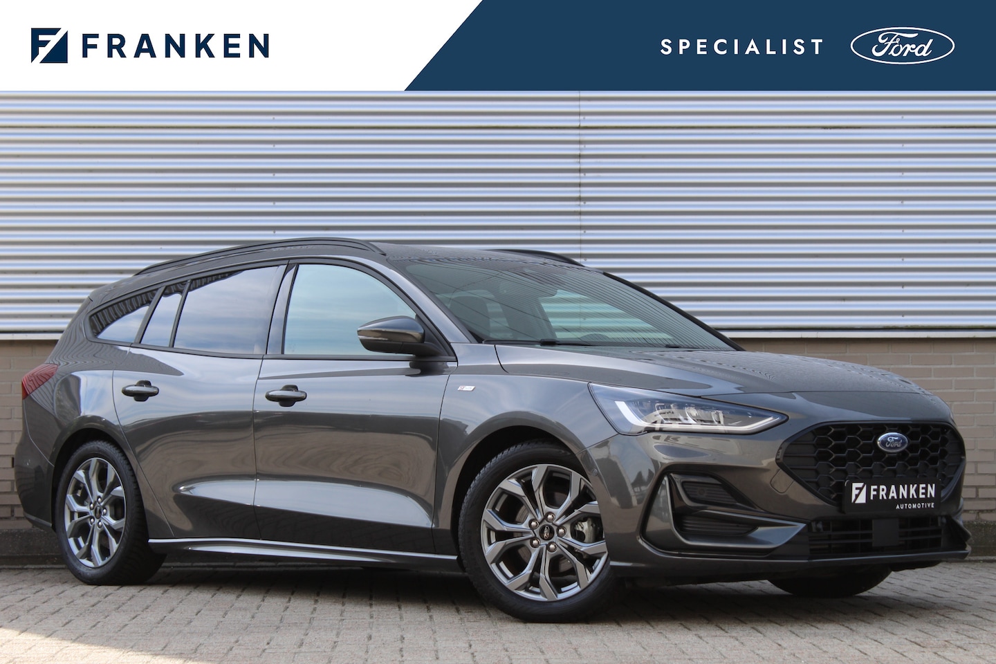 Ford Focus Wagon - 1.0 EcoBoost Hybrid ST Line X | BLIS | Head-Up | Trekhaak | Adaptieve cruise - AutoWereld.nl