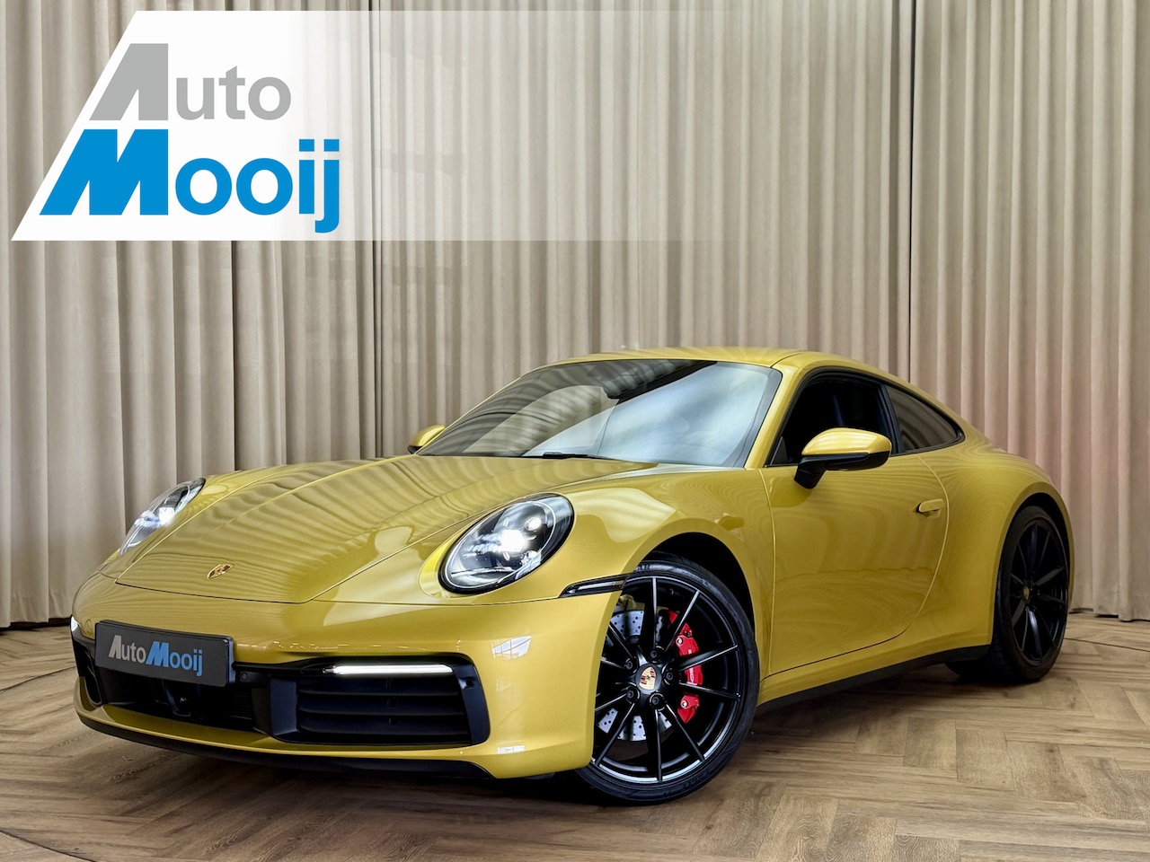 Porsche 911 - 992 3.0 Carrera S / 450 PK / Paint to Sample / PTS Yellow Storm / BOSE / Race-Tex / Alcant - AutoWereld.nl