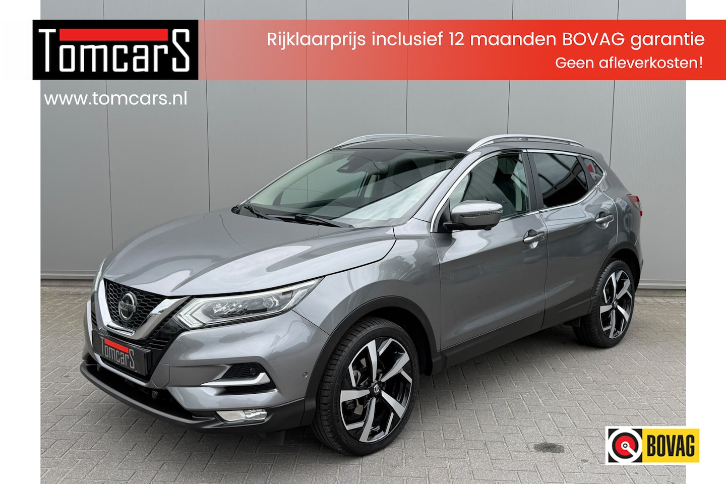 Nissan Qashqai - 1.3 DIG-T 140PK Tekna Trekhaak/Pano-dak/360-camera/Stoelverwarming - AutoWereld.nl