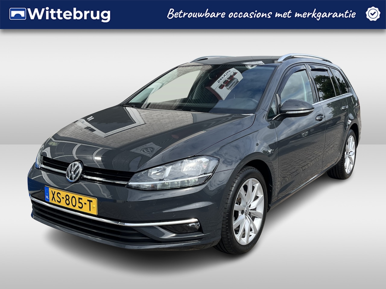 Volkswagen Golf Variant - 1.0 TSI Highline / AUTOMAAT/ TREKHAAK/ ADAPTIVE CRUISE/ PARK.SENSOREN V+A/ APP-CONNECT/ DI - AutoWereld.nl