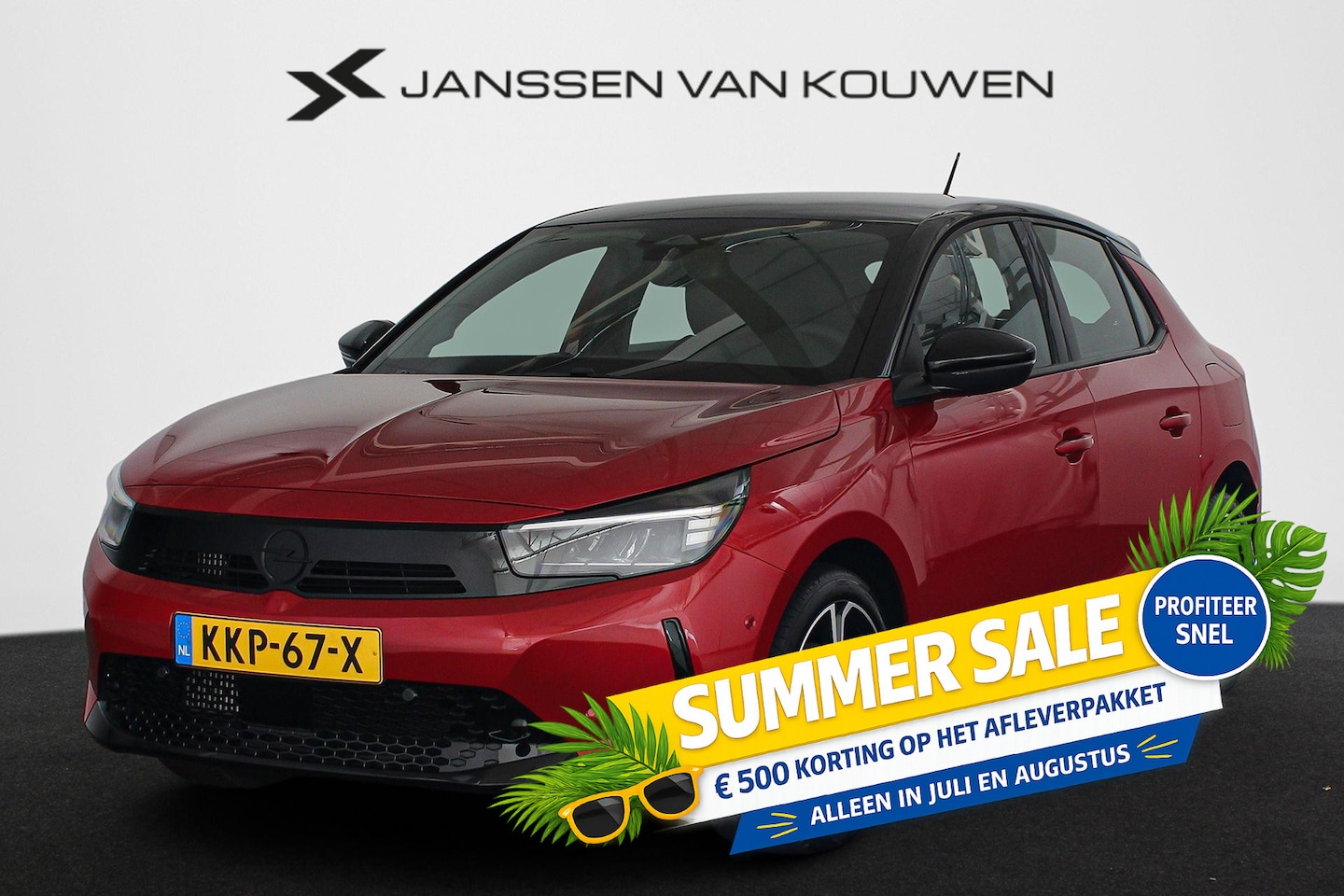 Opel Corsa - 1.2 Turbo Hybrid GS Achteruitrijcamera 17" Apple CarPlay - AutoWereld.nl
