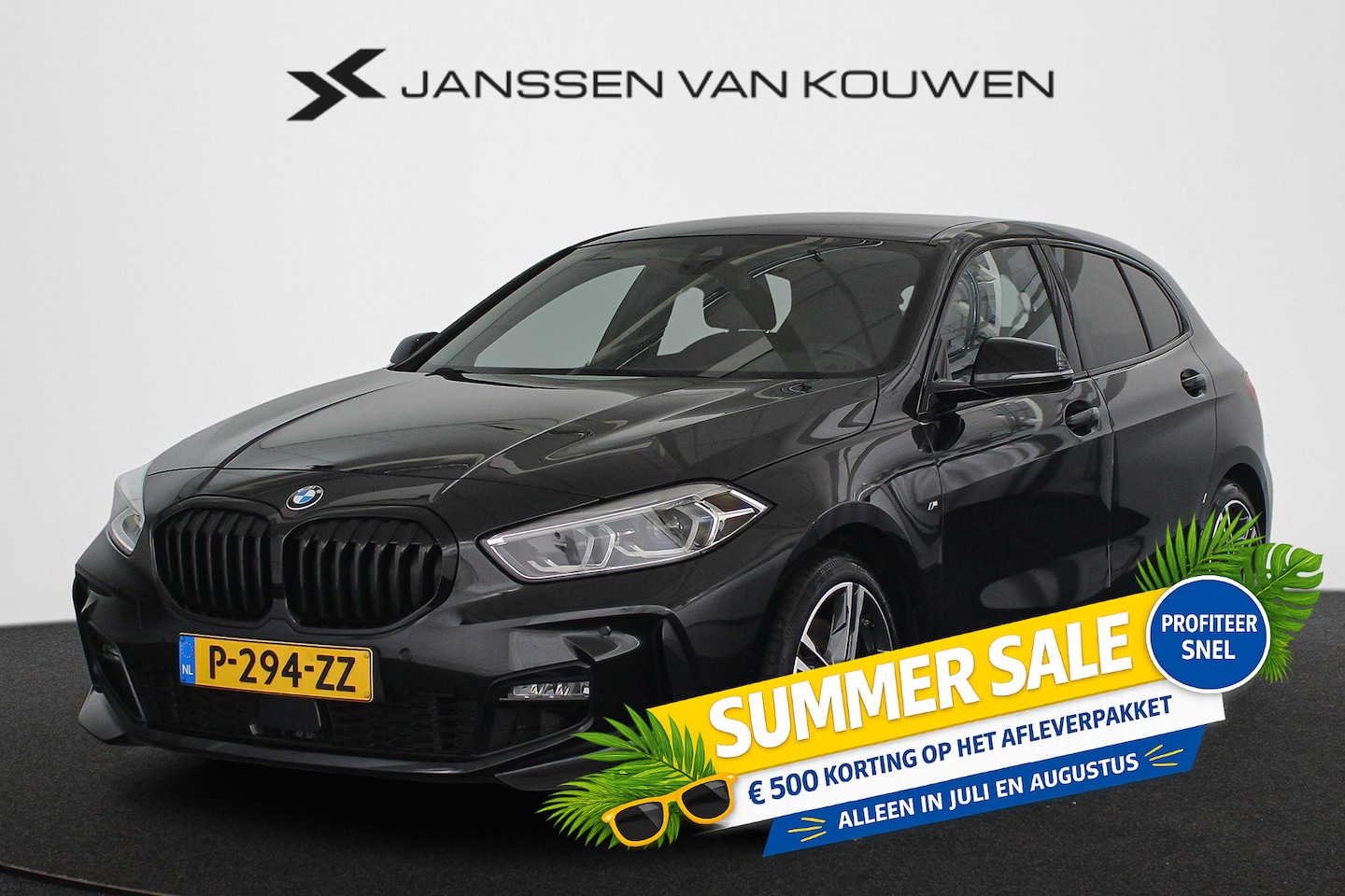 BMW 1-serie - 120i Business Edition Automaat M Sport Stoelverwarming Navi - AutoWereld.nl