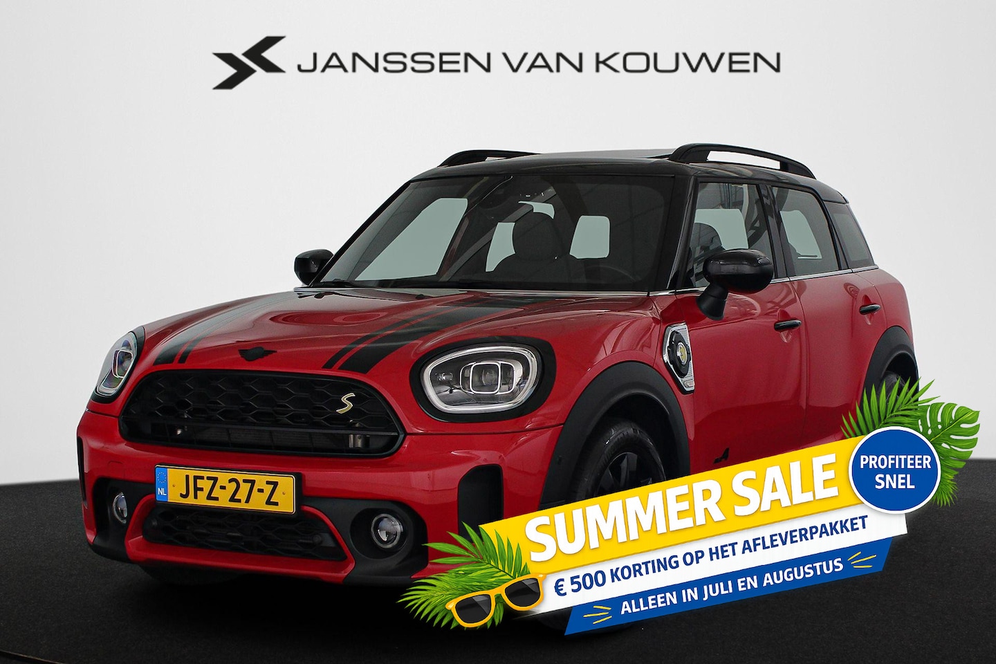 MINI Countryman - 1.5 Cooper S E ALL4 Classic Panoramadak Head-Up Stoel-Stuur-Voorruitverwarming - AutoWereld.nl