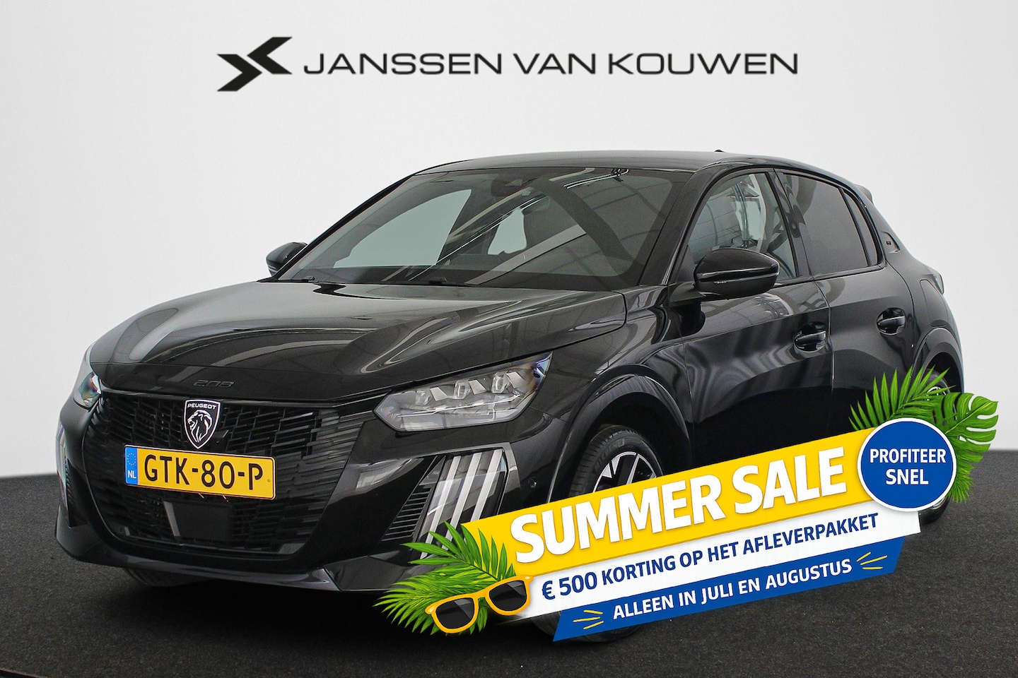 Peugeot 208 - 1.2 Hybrid 100 e-DCS6 GT Dodehoek Apple Carplay Adaptive Cruise - AutoWereld.nl
