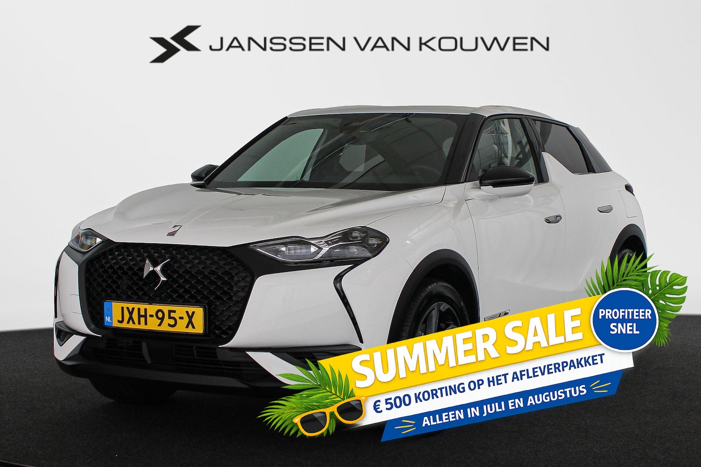 DS 3 Crossback - E-Tense Performance Line+ 50 kWh SOH 100% Apple CarPlay Keyless - AutoWereld.nl