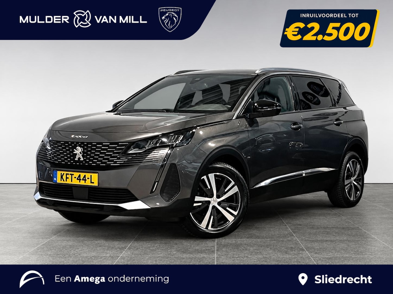 Peugeot 5008 - Allure Pack 1.2 Turbo 130pk | CAMERA | STOELVERW. | NAVI | DAKRAILS | CLIMA | DAB+ | CRUIS - AutoWereld.nl