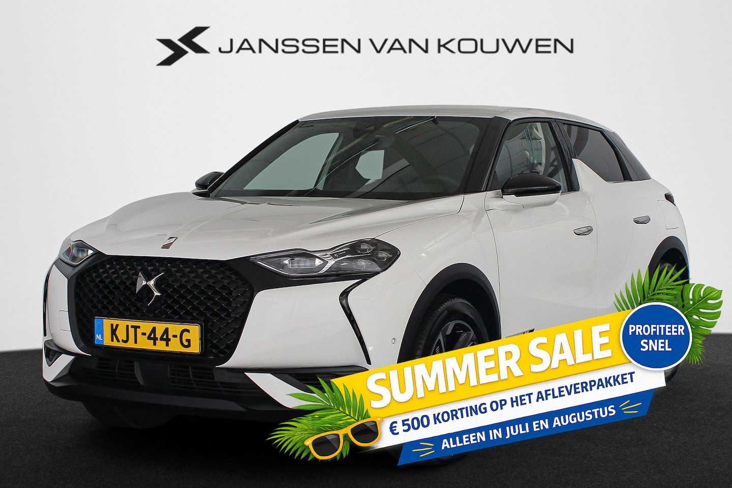 DS 3 Crossback - E-Tense Performance Line+ 50 kWh Stoelverwarming Achteruitrijcamera - AutoWereld.nl