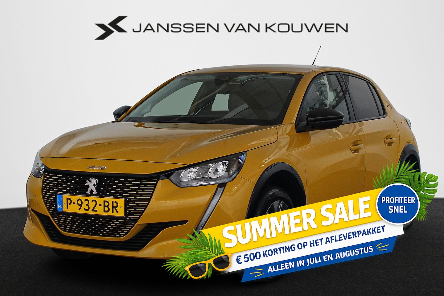 Peugeot e-208 - EV Allure Pack 50 kWh Stoelverwarming Keyless Navigatie - AutoWereld.nl