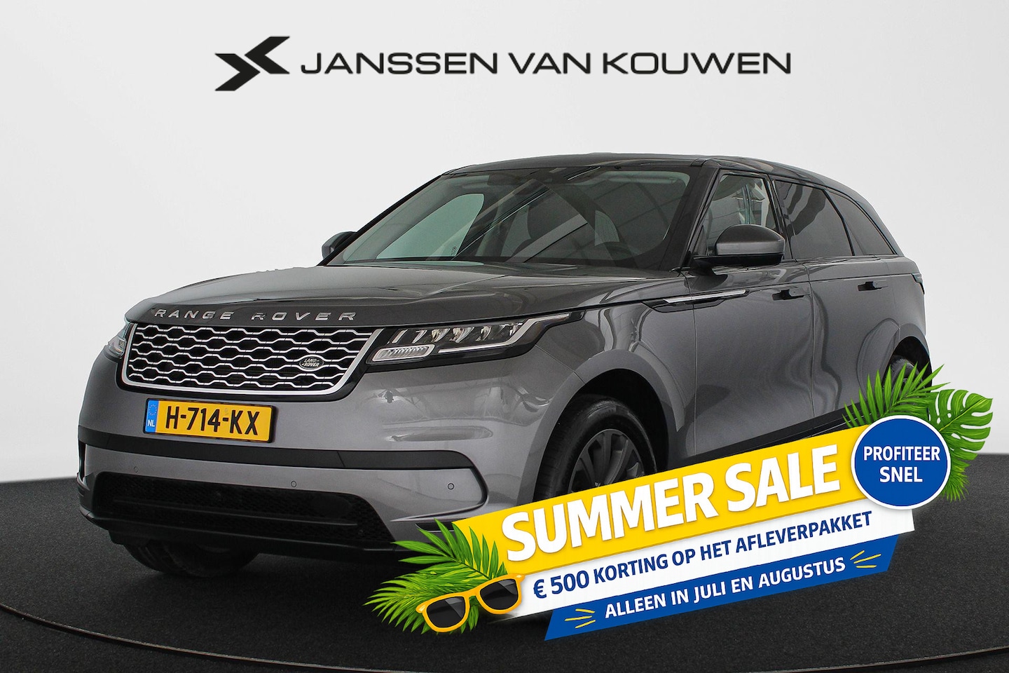 Land Rover Range Rover Velar - 2.0 P250 Turbo AWD Stoel-Stuurverwarming Adaptieve Cruise - AutoWereld.nl