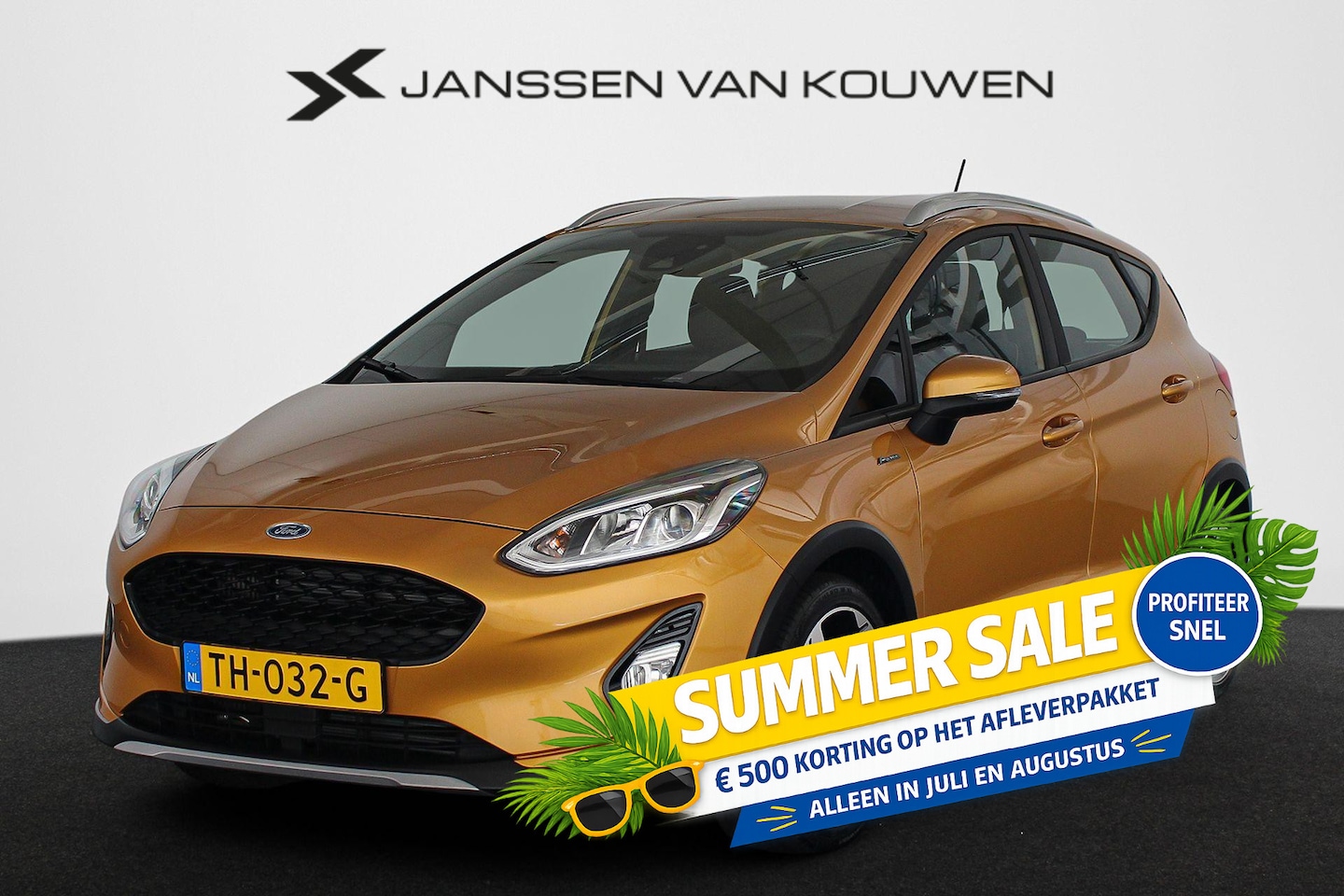 Ford Fiesta - 1.0 EcoBoost Active First Edition Navi Clima Apple Carplay Adaptive Cruise - AutoWereld.nl